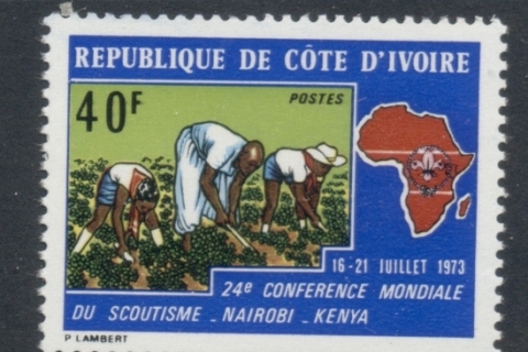 Ivory Coast 1973 Boy Scout World Conference