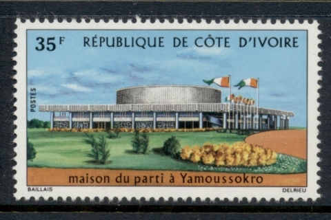 Ivory Coast 1973 Party Headquarters Yamoussokro