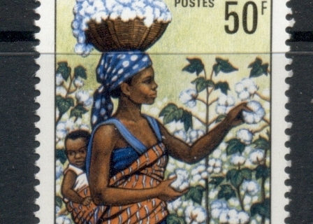 Ivory Coast 1974 Cotton Harvest