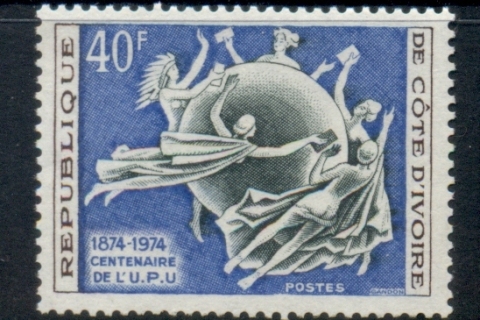 Ivory Coast 1974 UPU Centenary