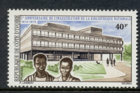 Ivory Coast 1975 National Library