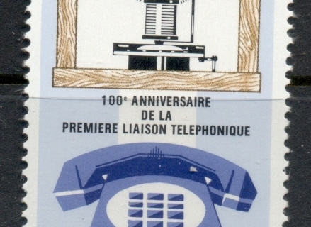 Ivory Coast 1976 Telephone Centenary, Alexander Graham Bell