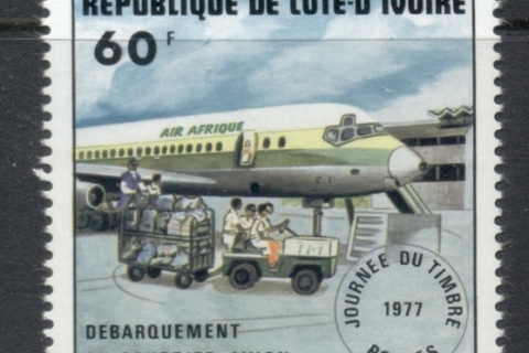 Ivory Coast 1977 Stamp Day