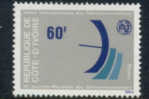 Ivory Coast 1978 World Telecommunications Day
