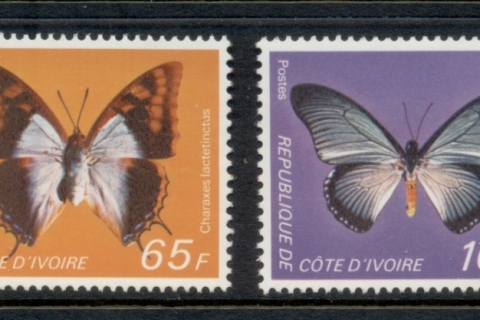 Ivory Coast 1978 Insects, Butterflies