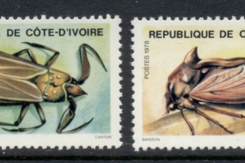 Ivory Coast 1978 Insects