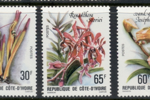 Ivory Coast 1979 Flowers