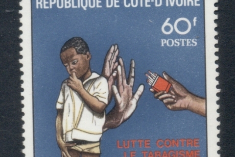 Ivory Coast 1980 Fight Against Cigarette Smoking