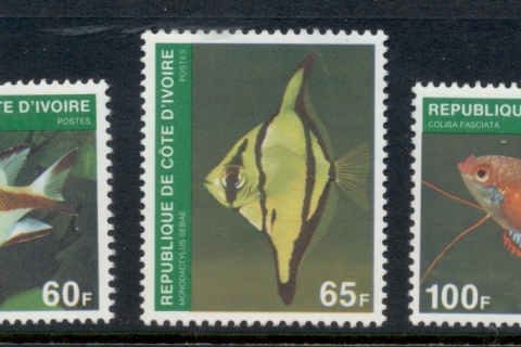 Ivory Coast 1980 Marine Life, Fish