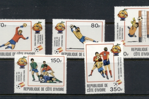 Ivory Coast 1981 ESPAMER World Cup Soccer