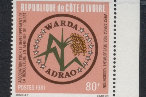 Ivory Coast 1981 West African Rice Development