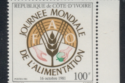 Ivory Coast 1981 World Food day