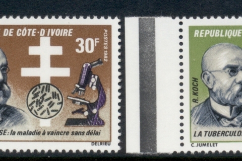 Ivory Coast 1982 TB Bacillus Centenary