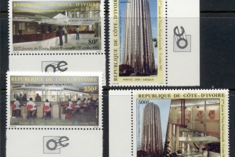 Ivory Coast 1982 World UPU Day