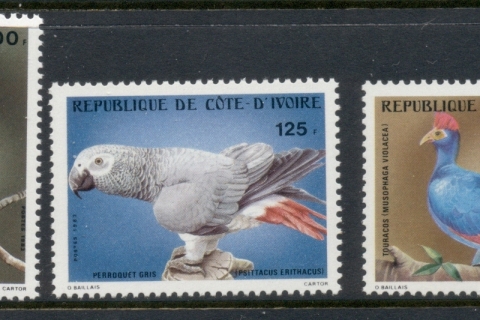 Ivory Coast 1983 Birds