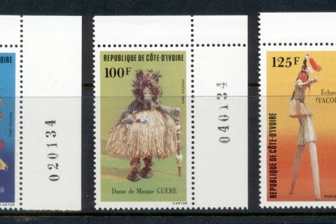 Ivory Coast 1983 Dancers
