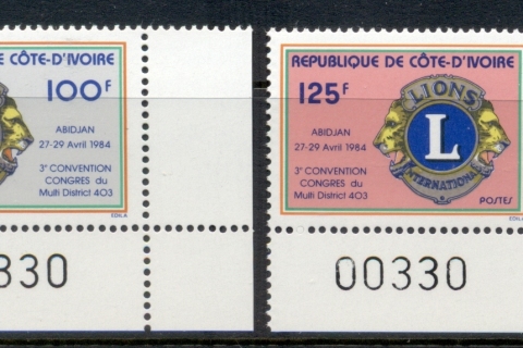 Ivory Coast 1984 Lions Club