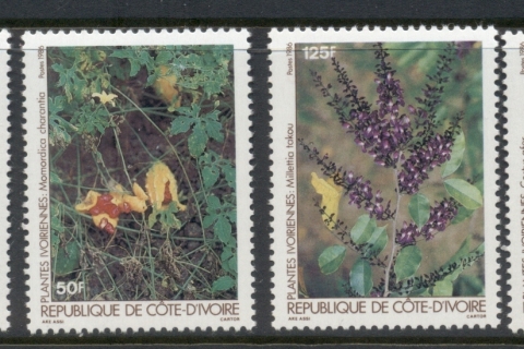 Ivory Coast 1986 Flora, Flowers