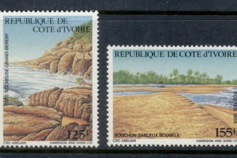 Ivory Coast 1986 Coastal Landscapes