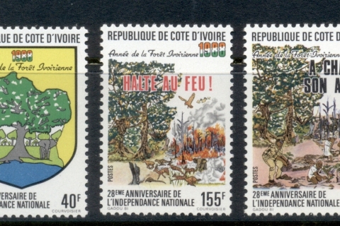 Ivory Coast 1988 Year of the Forest