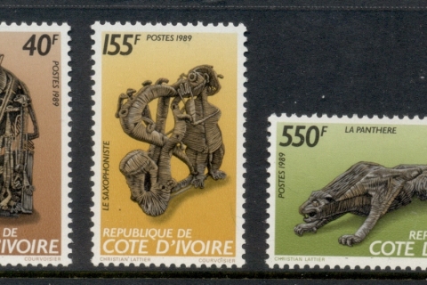 Ivory Coast 1989 Sculptures