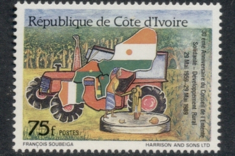 Ivory Coast 1989 Council for Rural Development