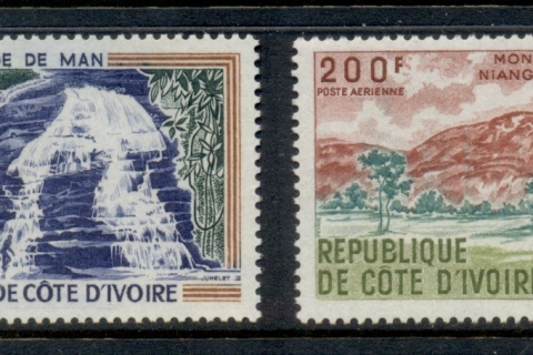 Ivory Coast 1970 Air Mail Views