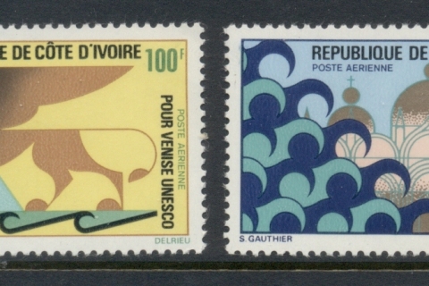 Ivory Coast 1972 UNESCO Campaigh to save Venice