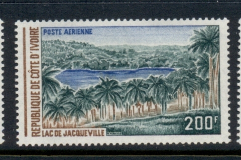 Ivory Coast 1972 Airmail Views