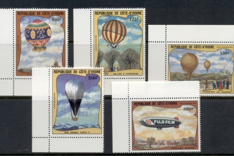 Ivory Coast 1983 Manned Flight Bicentenary