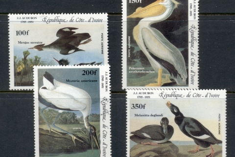 Ivory Coast 1985 Adubon Birds