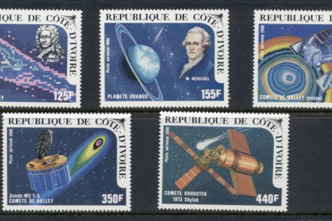 Ivory Coast 1986 Halley's Comet