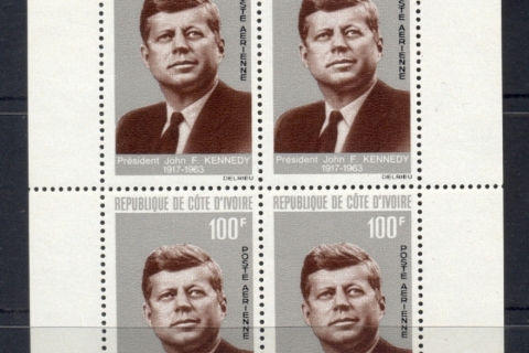 Ivory Coast 1964 JGK Kennedy MS