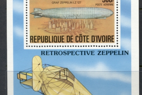 Ivory Coast 1977 History of the Zeppelin MS