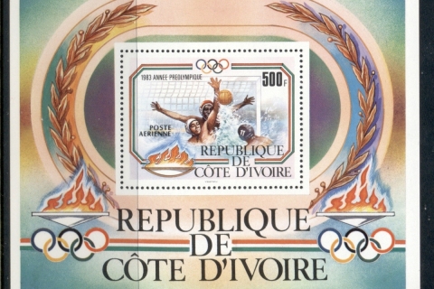 Ivory Coast 1984 Summer Olympics MS