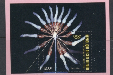 Ivory Coast 1988 Summer Olympics Seoul, Gymnastics MS