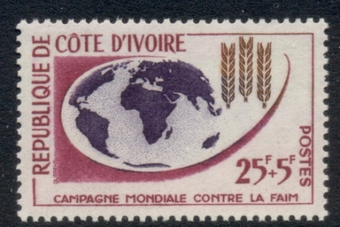 Ivory Coast 1963 FFH Freedom From Hunger