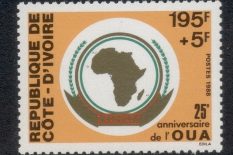Ivory Coast 1988 OAU