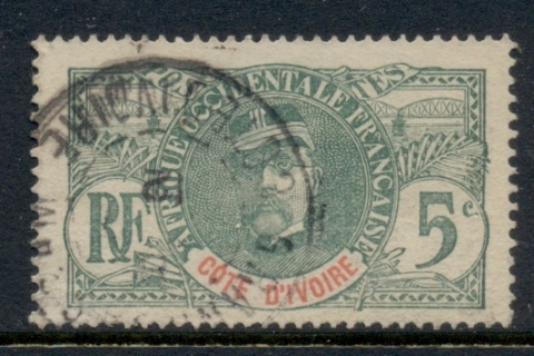 Ivory Coast 1906-07 Gen. Louis Faidherbe 5c