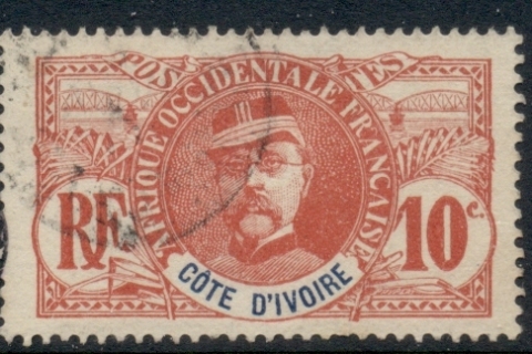 Ivory Coast 1906-07 Gen. Louis Faidherbe 10c