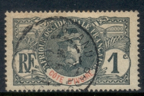 Ivory Coast 1906-07 Gen. Louis Faidherbe 1c