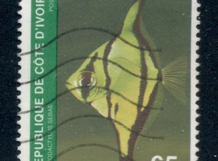 Ivory Coast 1980 Fish 65c