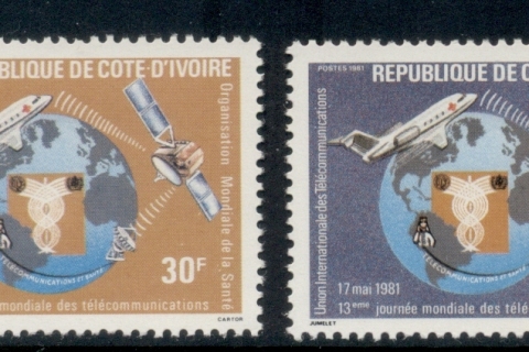 Ivory Coast 1981 World Telecommunications day