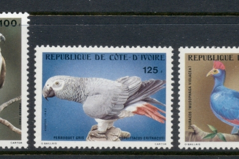 Ivory Coast 1983 Birds
