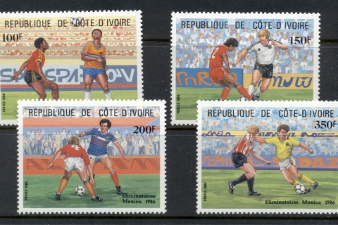 Ivory Coast 1985 World Cup Soccer Preliminaries, Mexico