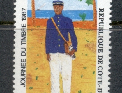 Ivory Coast 1987 Stamp Day
