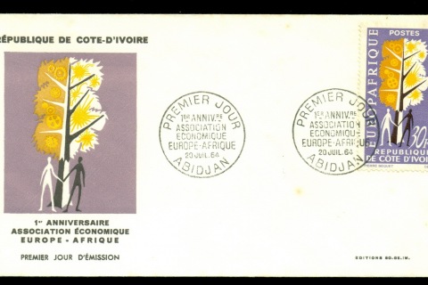 Ivory Coast 1964 Europ Afrique