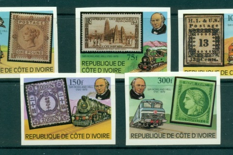 Ivory Coast 1979 Sir Rowland Hill IMPERF