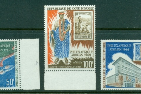 Ivory Coast 1969 Philexafrique