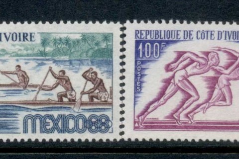 Ivory-Coast-1968-Summer-Olympics-Mexico-City-MUH